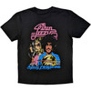 Thin Lizzy 'Vagabonds of the Western World Tracklist' (Black) T-Shirt Front