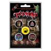 Tankard 'One Foot in the Grave' Button Badge Pack