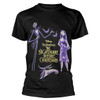 The Nightmare Before Christmas 'Purple Characters Embellished' (Black) T-Shirt