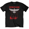 System Of A Down 'Dove Overcome' (Black) T-Shirt