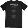 Stone Sour 'Audio Secrecy Square' (Black) T-Shirt Back