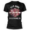 Motley Crue 'Bad Boys Shield' (Black) T-Shirt