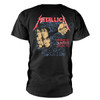 Metallica 'And Justice For All (Original) BP' (Black) T-Shirt BACK