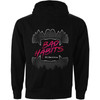 Ed Sheeran 'Bad Habits' (Black) Pull Over Hoodie Back