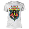 Alice Cooper 'Snake Skin' (White) T-Shirt