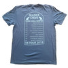 Seasick Steve 'Sonic Soul Surfer' (Blue) T-Shirt Back