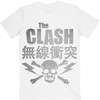 The Clash 'Skull & Crossbones' (White) T-Shirt