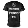 Cradle Of Filth 'Supreme Vampiric Evil' (Black) T-Shirt BACK