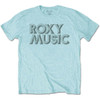 Roxy Music 'Disco Logo' (Blue) T-Shirt