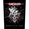 Carcass 'Rotten To The Gore' (Black) Back Patch