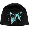 David Bowie 'Let's Dance JD Print' (Black) Beanie Hat