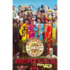 The Beatles 'Sgt Pepper' Textile Poster