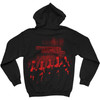 Rage Against The Machine 'Nuns' (Black) Pull Over Hoodie Back
