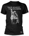 Rage Against The Machine 'BOLA Album Cover' (Black) T-Shirt Front