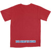 Rage Against The Machine 'Big E' (Red) T-Shirt Back