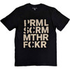 Primal Scream 'MTHRFCKR' (Black) T-Shirt