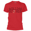 The Rolling Stones 'Hackney Diamonds Shard Logo' (Red) T-Shirt