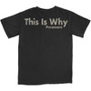 Paramore 'This Is Why' (Black) T-Shirt Back