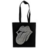 The Rolling Stones 'Hackney Diamonds Holo Tongue' (Black) Tote Bag