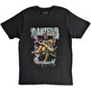 Pantera 'Vintage Rider' (Black) Womens Fitted T-Shirt