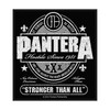 Pantera 'Stronger Than All' Patch