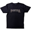 Pantera 'Logo' (Black) Hi-Build T-Shirt