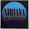 Nirvana 'Nevermind Wavy Logo' (Iron On) Patch