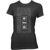 Nirvana 'As You Are Tape' (Black) Womens Fitted T-Shirt