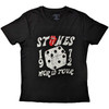 The Rolling Stones 'Dice Tour '72' (Black) T-Shirt