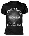 King's X 'First Church Of Rock N Roll' (Black) T-Shirt