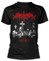 Sarcofago 'I.N.R.I Photo' (Black) T-Shirt Front