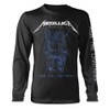 Metallica 'Fade To Black' (Black) Long Sleeve Shirt Front