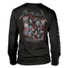 Metallica 'Garage Cover' (Black) Long Sleeve Shirt Back