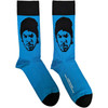 Ice Cube 'Portrait' (Blue & Black) Socks (One Size = UK 7-11)