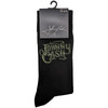 Johnny Cash 'Text Logo' (Black) Socks (One Size = UK 7-11) PACK
