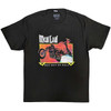 Meat Loaf 'Bat Out Of Hell Rectangle' (Grey) T-Shirt