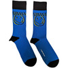 Nirvana 'Inverse Happy Face' (Blue) Socks (One Size = UK 7-11)