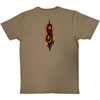 Slipknot 'The End So Far Grid Photos' (Tan) T-Shirt BACK
