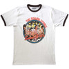 The Rolling Stones 'Some Girls Circle' (White) Eco Ringer T-Shirt