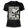 Linkin Park 'Logos Rectangle' (Black) T-Shirt