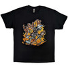 Slayer 'Cartoon Flames' (Black) T-Shirt