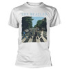 The Beatles 'Abbey Road & Logo' (White) T-Shirt