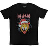 Def Leppard 'Holiday Leppard' (Black) T-Shirt