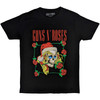 Guns N' Roses 'Holiday Skull' (Black) T-Shirt