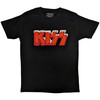 Kiss 'Holiday Logo' (Black) T-Shirt