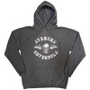 Avenged Sevenfold 'Logo' (Charcoal Grey) Pull Over Hoodie