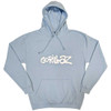 Gorillaz 'Cracker Island' (Light Blue) Pull Over Hoodie