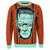 Frankenstein 'Head shot' (Multicoloured) Knitted Sweatshirt