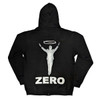 The Smashing Pumpkins 'Zero Halo' (Black) Zip Up Hoodie BACK