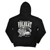 Volbeat 'Louder and Faster' (Black) Zip Up Hoodie  BACK